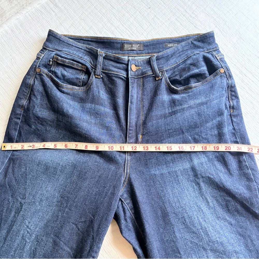 Judy Blue Wide Leg Jeans - Picture 7 of 10